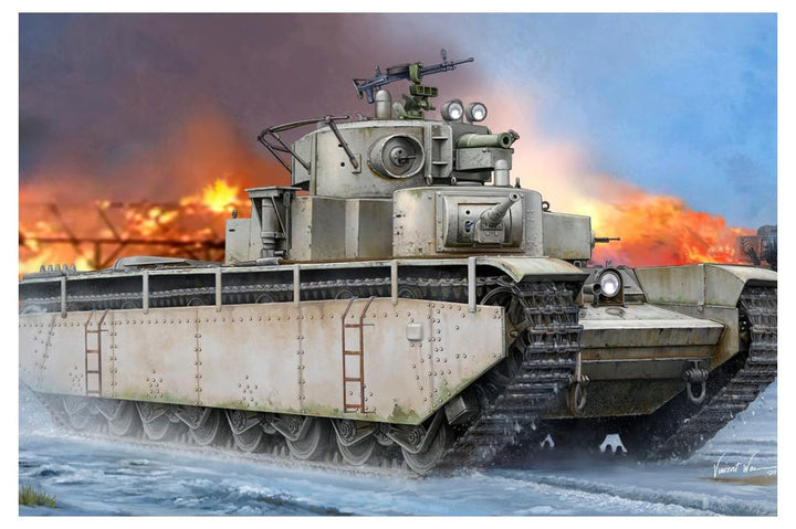 Hobby Boss 83842 - Modellbausatz Soviet T-35 Heavy Tank-Before 1938