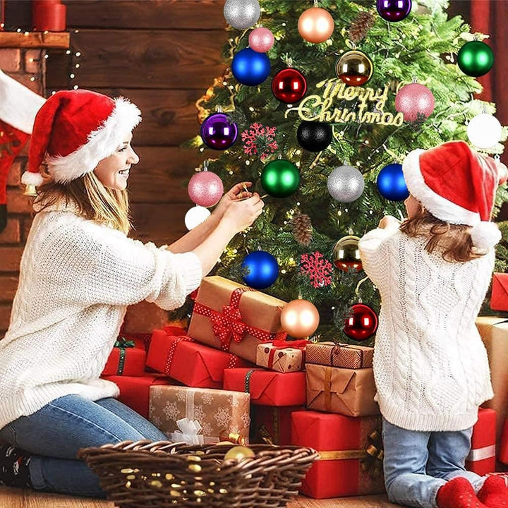Benjia Weihnachtskugeln Gross Aussen, Dekokugel Wetterfeste Riesen Grosse Gross XXL Outdoor Draussen