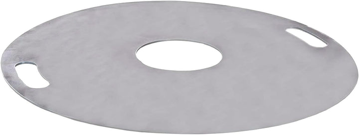 80 cm Feuerplatte 5 mm Edelstahl 304 Grill Plancha Feuerschale Grillplatte Feuertonne
