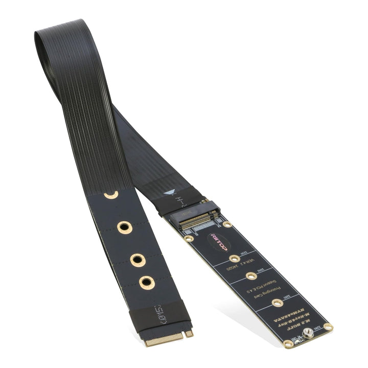 RIITOP M.2 NVMe Verlängerungskabel, NVMe-Verlängerer für M-Key und B+M-Key SSDs in den Grössen 2280/