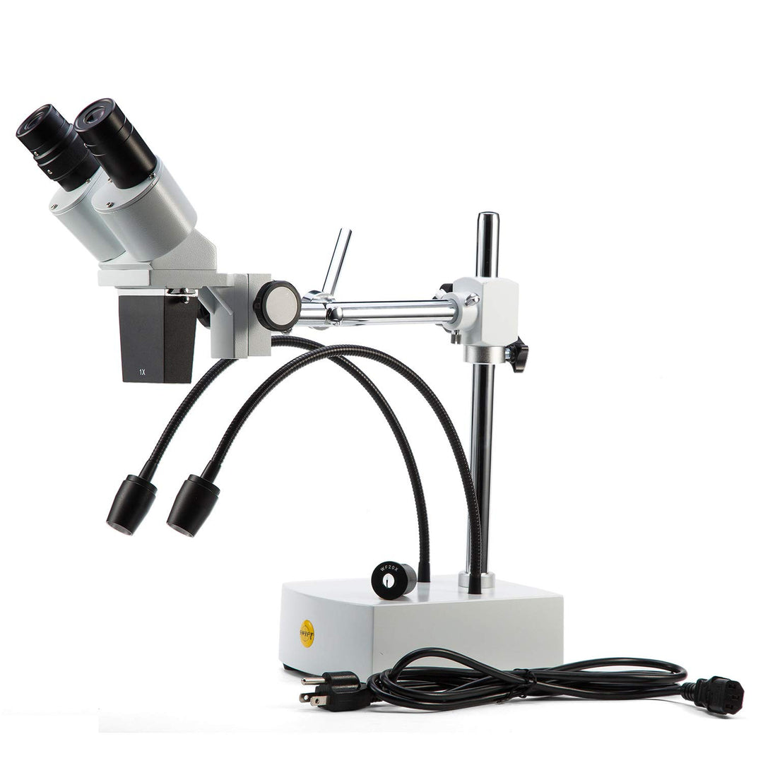 SWIFT Optical Professionelles Niveau 10X / 20X-Vergrösserung Binokulares Stereo-Mikroskop mit Weitwi