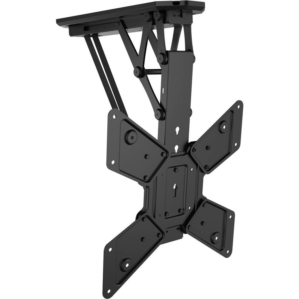 HL12M Klappbarer Motor. TV-Deckenhalter schwarz, schwarz