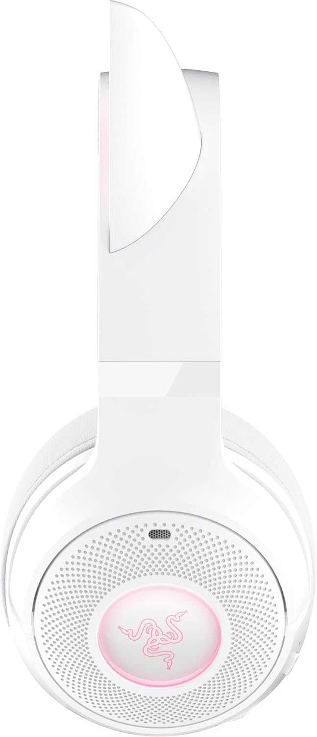 Razer Kraken Kitty V2 BT - Kabelloses Bluetooth RGB Headset mit Kitty Ears für Gaming und Streaming