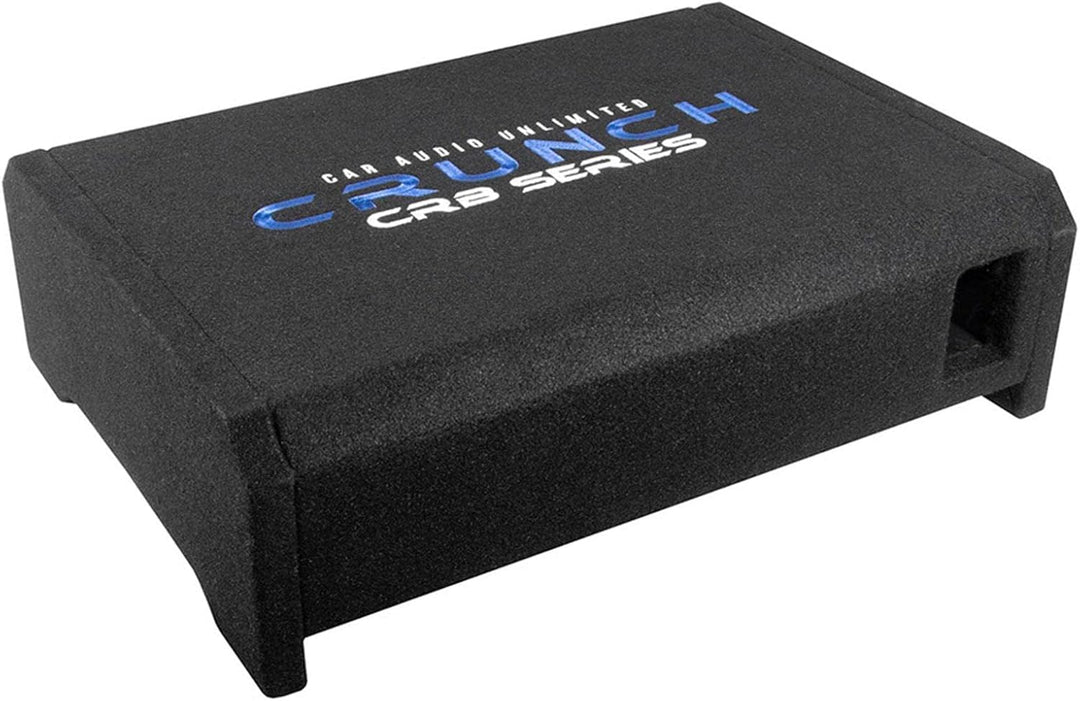 Crunch CBP 1000F | Flacher Subwoofer + 4-Kanal-Verstärker + kompletter Kabelsatz