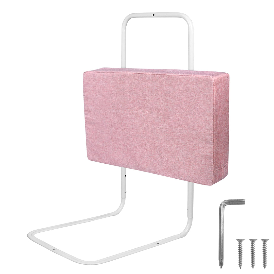 Froadp 50cm Rausfallschutz Beistellbett Leinen Kindersoftpack Bettgitter Tragbare Bettschutzgitter H