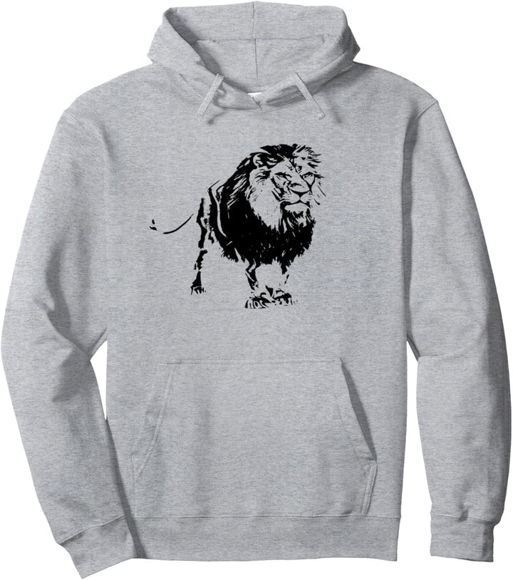 Löwen Motiv Löwenrudel Afrika Raubkatze Löwenmähne Löwe Pullover Hoodie