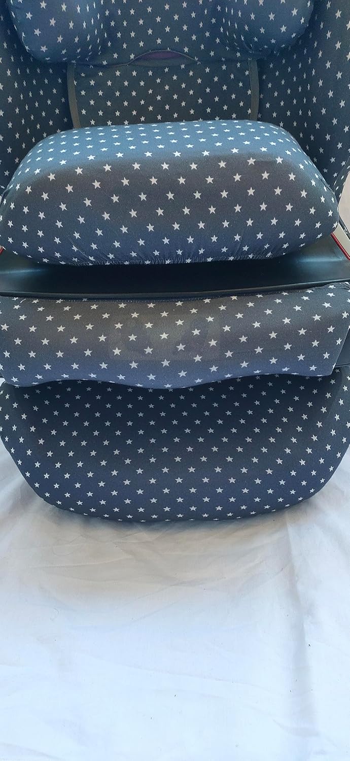 moon-bebe Bezug kompatibel mit Cybex Silver Juno 2-Fix Autositz (Grau), grau