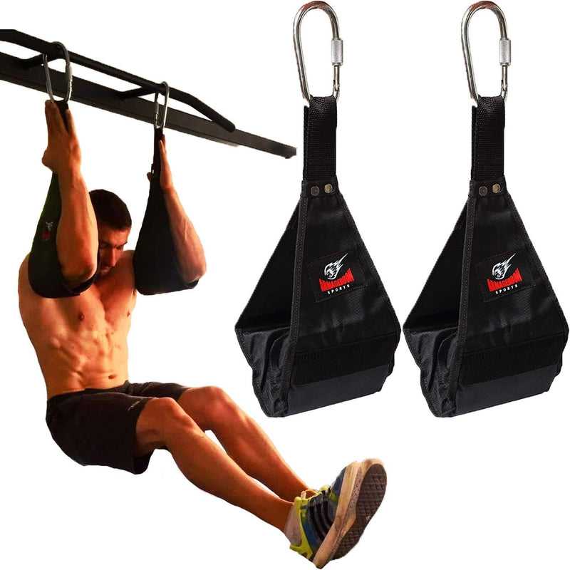 ARMAGEDDON SPORTS Premium Bauchmuskelschlaufen Ab Straps Slings Armschlaufen Bauchtraining Klimmzugs