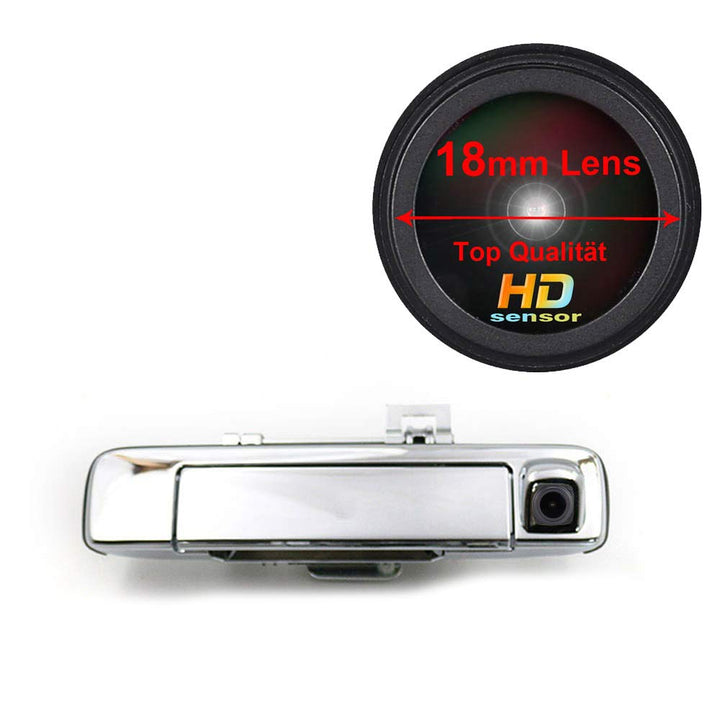 18mm Top Lens Weitwinkel Auto Rückfahrkamera Wasserdicht Einparkkamera Griffleiste Kamera für Isuzu