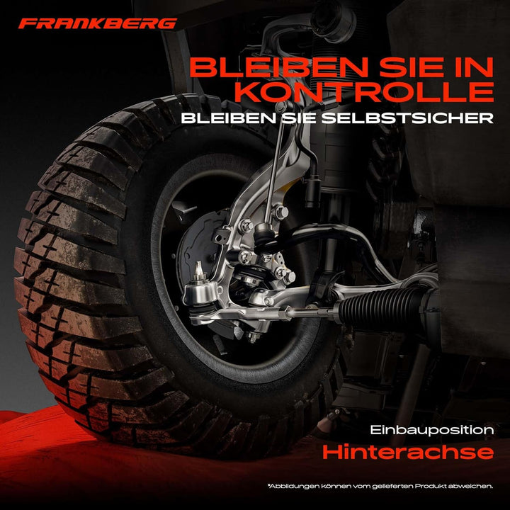 Frankberg 2x Querlenker Hinterachse Unten Kompatibel mit C-Max DM2 2007-2010 Focus DAW DBW 1998-2004