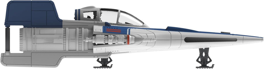 Revell 06773 Resistance A-Wing Fighter, 1:44 Star Wars Modellbausatz für Einsteiger zum Stecken und