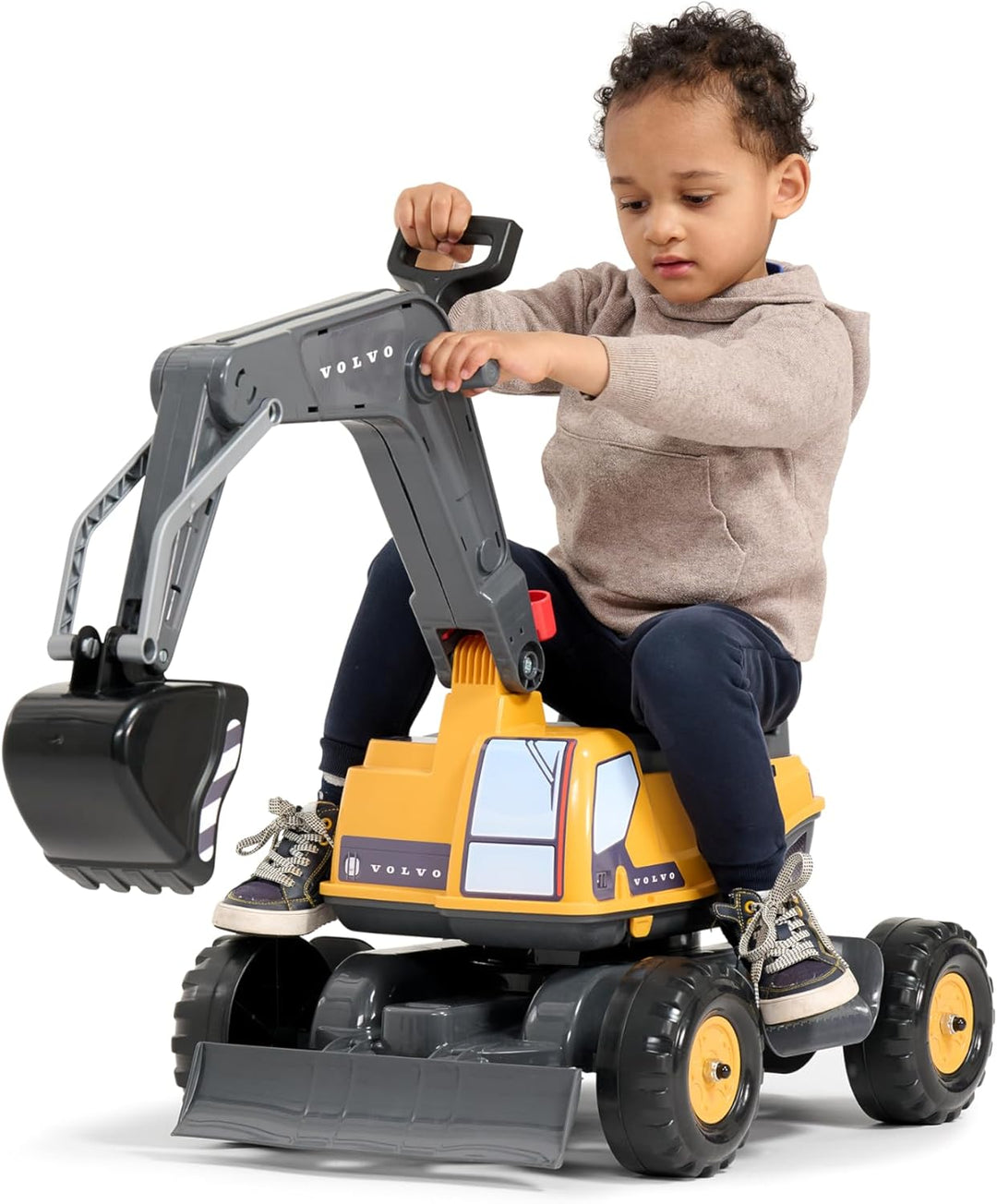 Falk - Bagger Volvo – ab 3 Jahren – Bagger und Schaufel mit Gelenken – drehbare Kabine 151