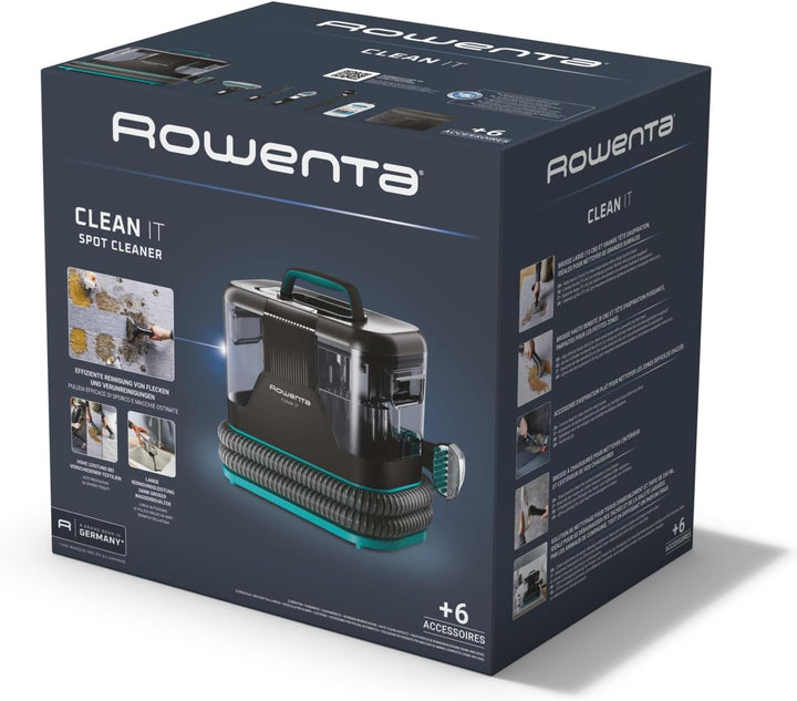 Rowenta Clean It Fleckenreiniger, tragbarer Teppichreiniger, schnelle und einfache Reinigung, abnehm