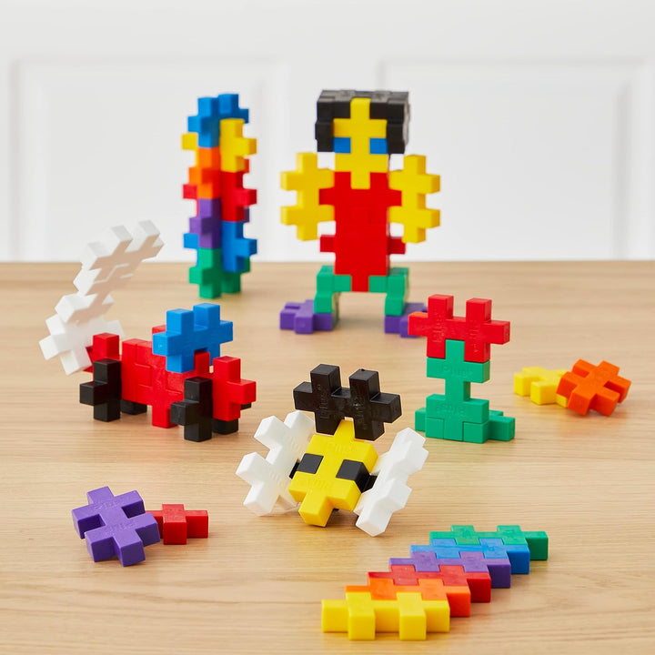 Plus-Plus 9603272 Denmark Geniales Konstruktionsspielzeug, Open Play Big Basic Mix, Bausteine-Set, 1