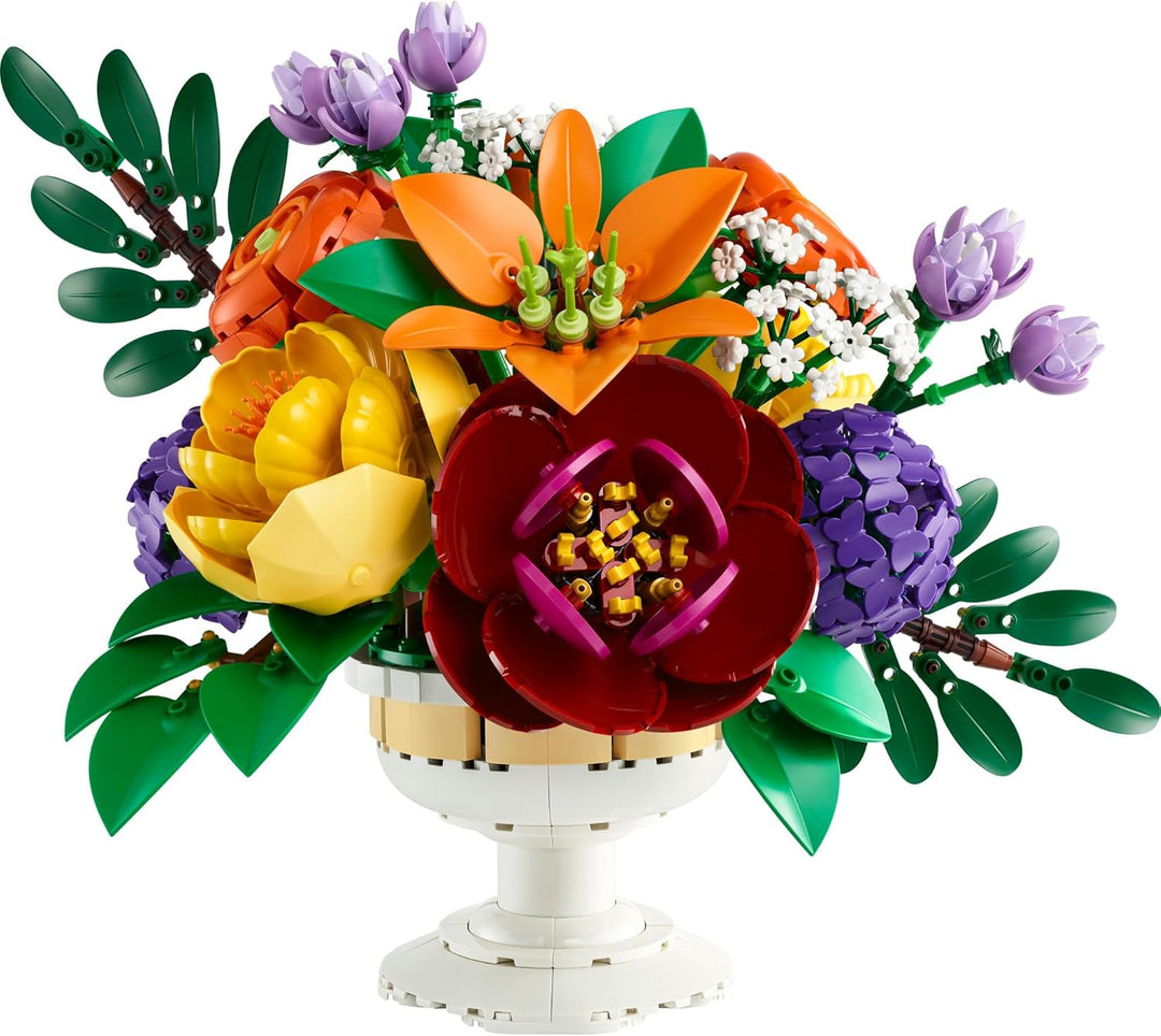 LEGO Botanicals Blumengesteck (10345); Blumen-Deko; Bauset für Erwachsene; Geschenk