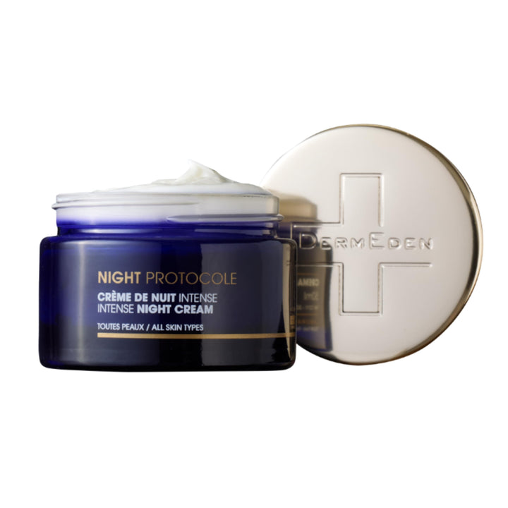 DermEden - Regenerierende Nachtcreme 50 ml - Fördert die Zellerneuerung für eine prallere, straffere