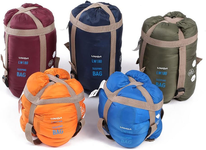 Lixada Schlafsack 3-4 Jahreszeiten Ultraleicht Sleeping Bagfür Kinder und Erwachsene, Camping, Wande