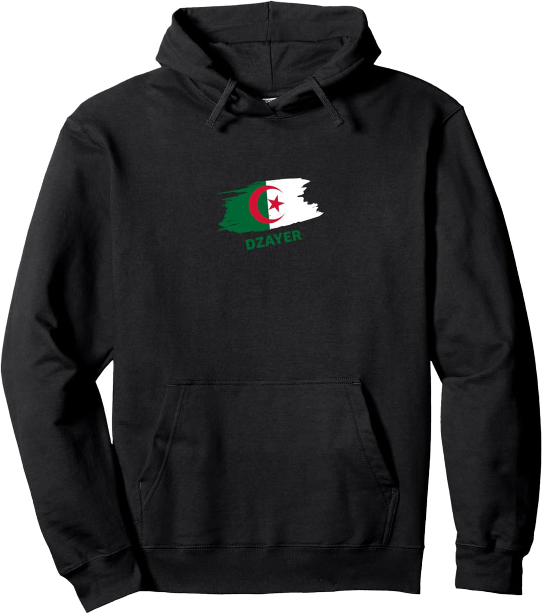 Flagge Algerien Pullover Hoodie