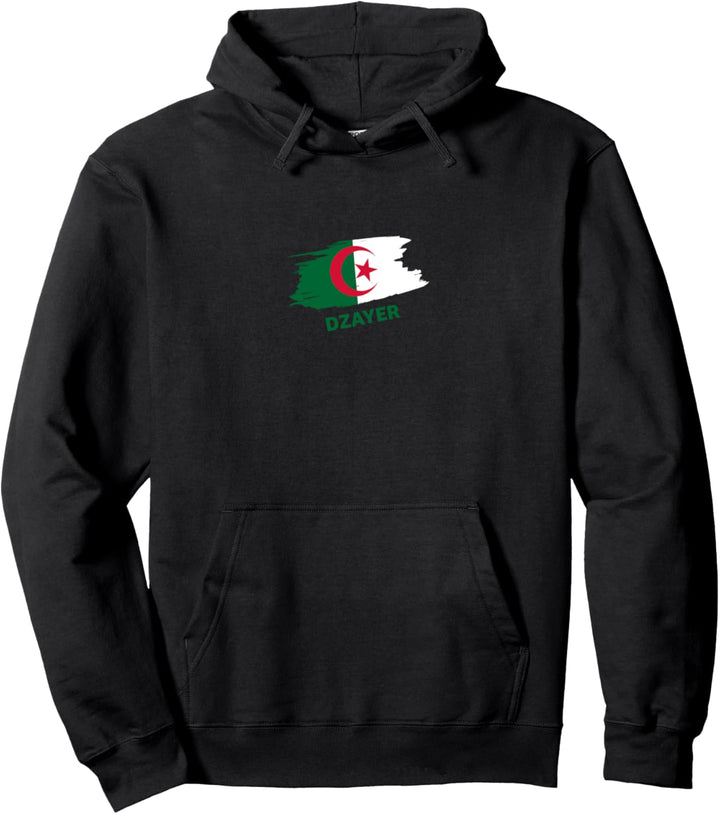 Flagge Algerien Pullover Hoodie