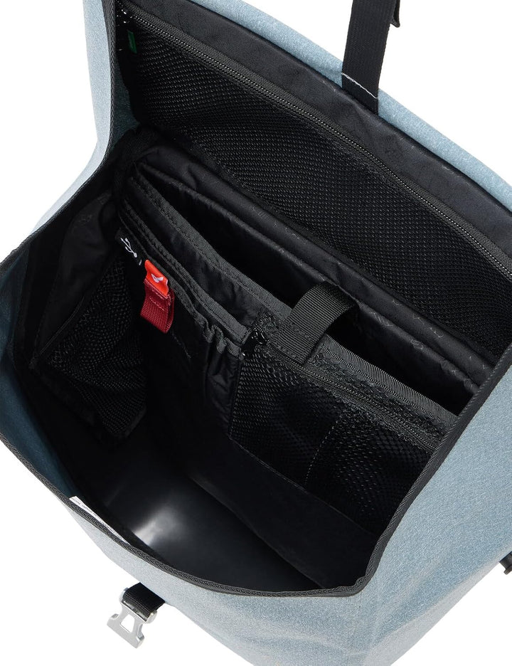 VAUDE ReCycle Commute Single - Fahrradtasche - 1 Hinterradtasche (20 Liter) - wasserdicht - Made in