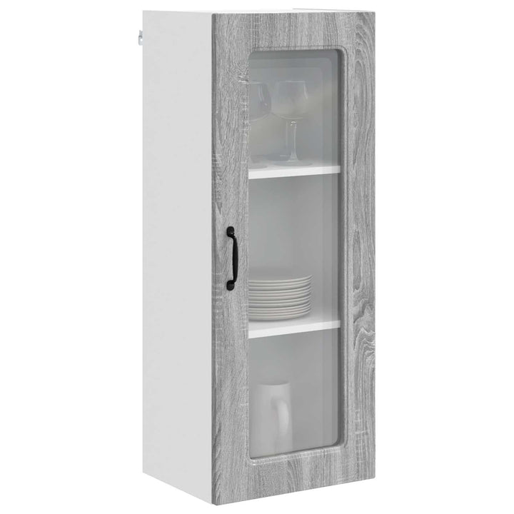 vidaXL Geschirrspülerfront Kalmar Graues Sonoma 40 x 31 x 100 cm, Eleganter moderner Küchenregal, gr