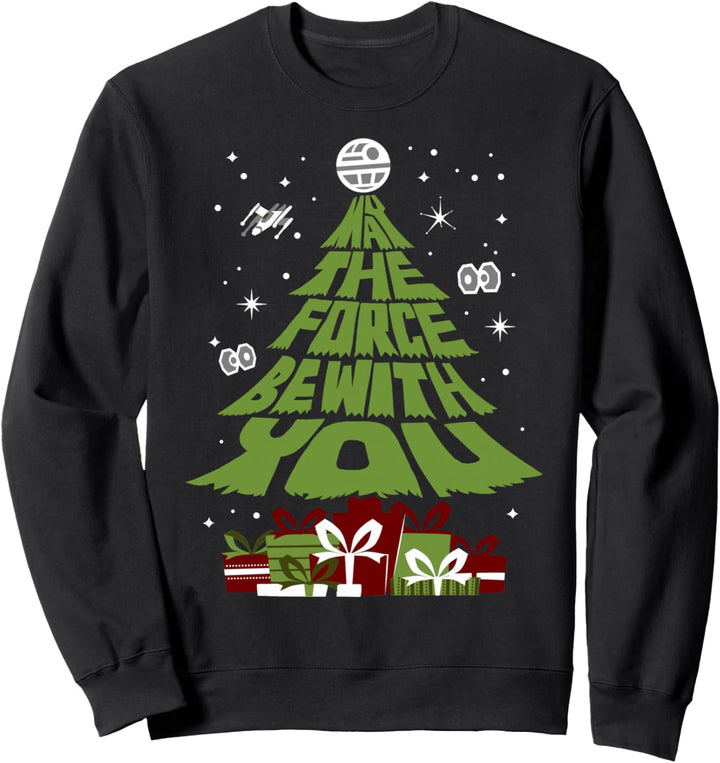 Star Wars Möge Die Macht Mit Dir Sein Weihnachtsbaum Sweatshirt