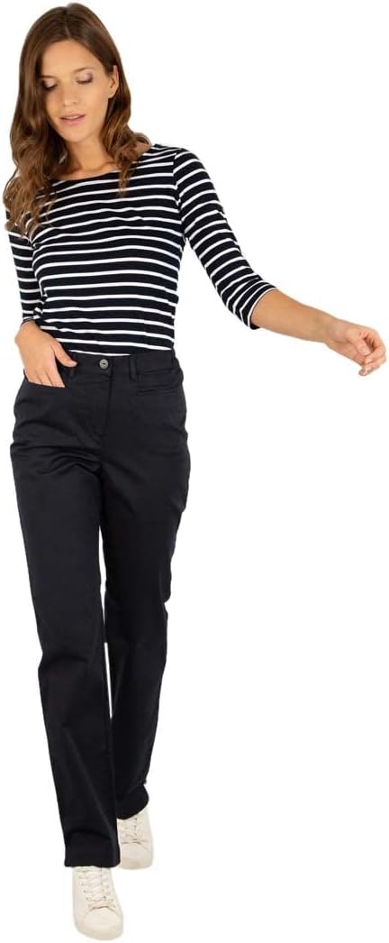 Armor Lux Damen Trimaran Klassische Hose 34 Rich Navy, 34 Rich Navy