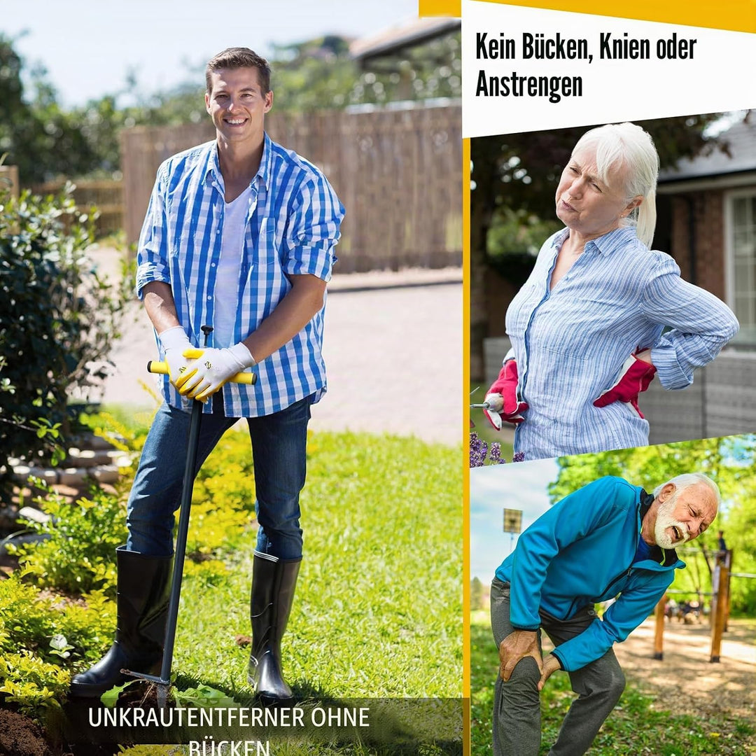 Colwelt 99cm Unkrautstecher für effizientes Entfernen von Unkraut, Stand-Up Unkrautentferner Kein Ve