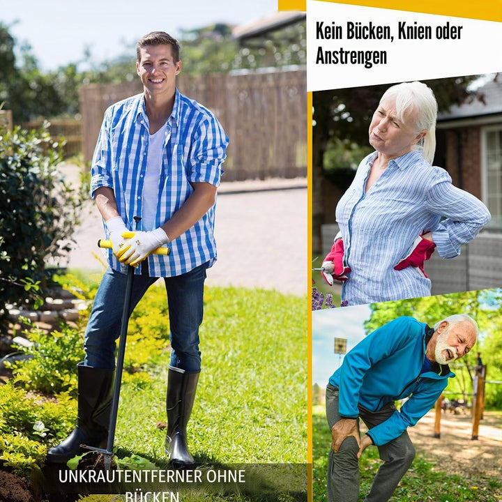 Colwelt 99cm Unkrautstecher für effizientes Entfernen von Unkraut, Stand-Up Unkrautentferner Kein Ve