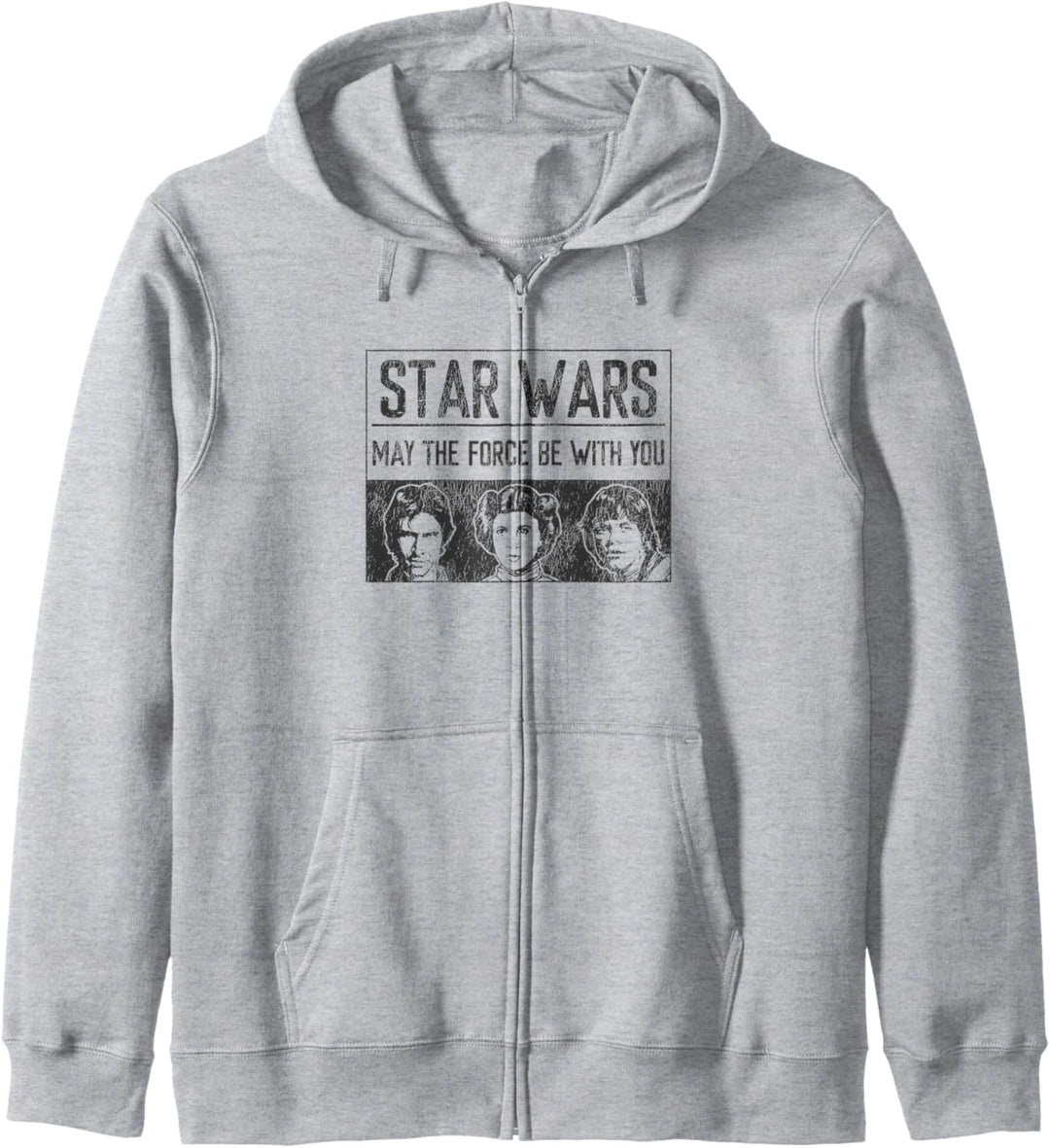 Star Wars Han Solo, Luke & Leia May The Force Be With You Kapuzenjacke