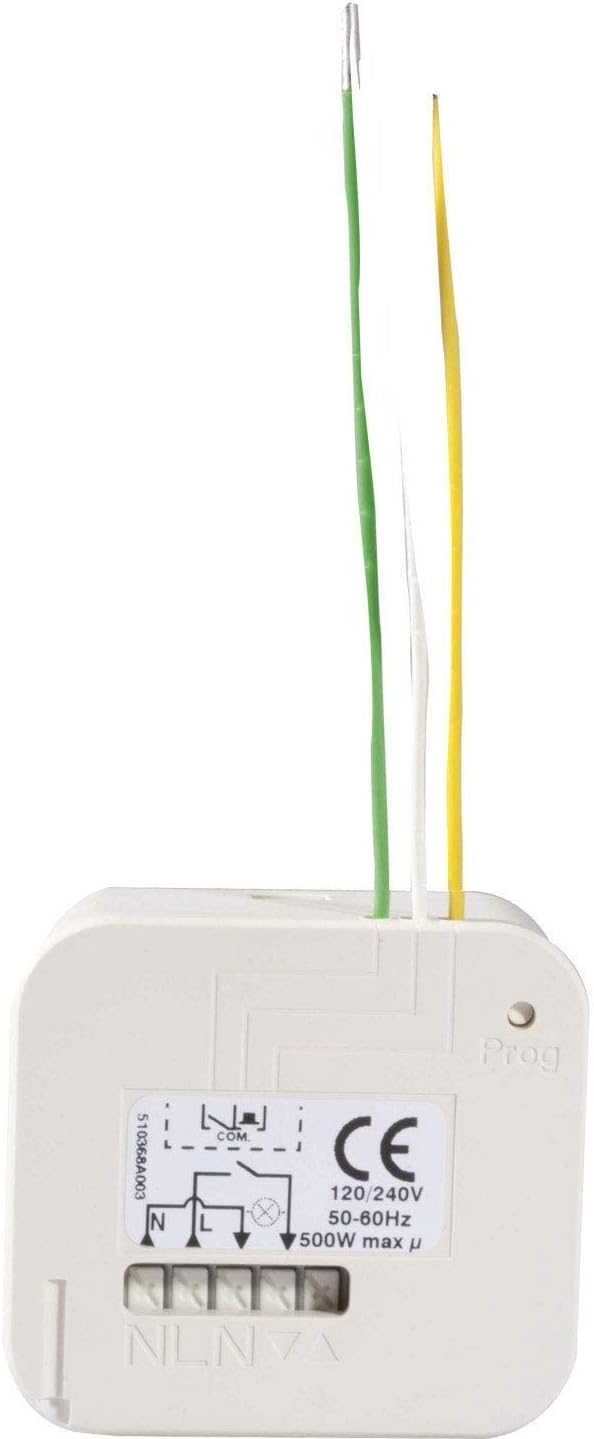 Somfy 2401161 - Beleuchtungs-Mikromodul ON/OFF | RTS-Technologie | TaHoma kompatibel Micro Funkempfä