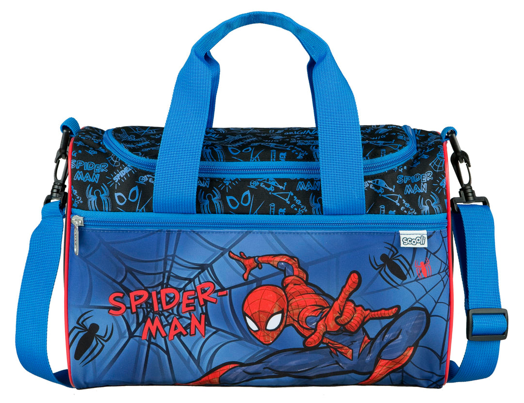 Scooli - Sporttasche für Kinder - 23 x 35 x 16 cm - geräumiges Hauptfach - Verstellbarer Schultergur
