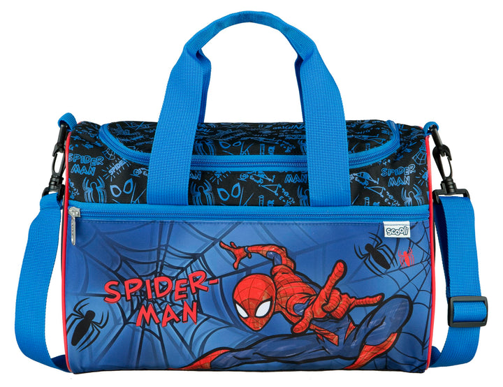 Scooli - Sporttasche für Kinder - 23 x 35 x 16 cm - geräumiges Hauptfach - Verstellbarer Schultergur