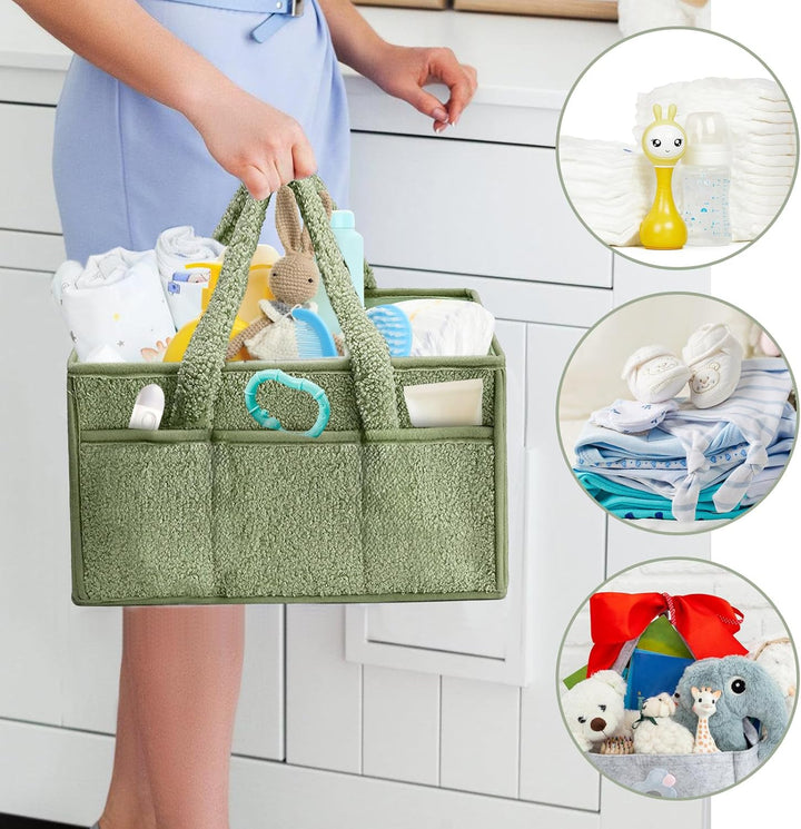 Baby Wickel Organizer für Wickelutensilien, Wickeltasche Organizer, Wickeltisch Organizer, Wickelkor