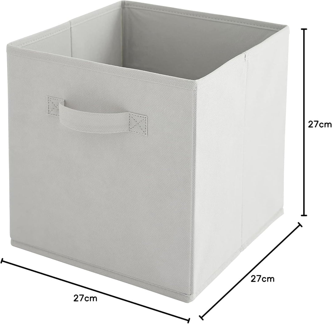 Box and Beyond Aufbewahrungsbehälter, Aus Pappe, Wolkengrau, 31x31x31cm