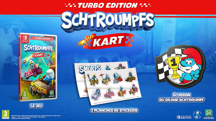 MICROÏDS Microïds Kart Die Schlümpfe – Turbo Edition