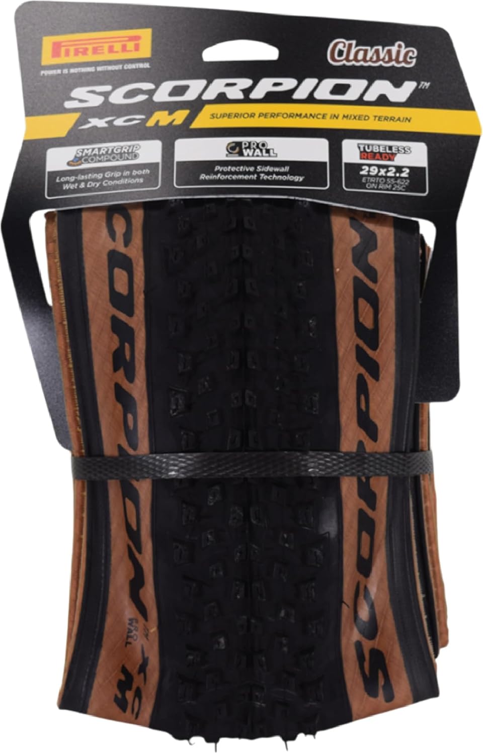 Pirelli Scorpion MTB Tyre Trail M, Prowall Schwarz 29 x 2.4, Schwarz 29 x 2.4