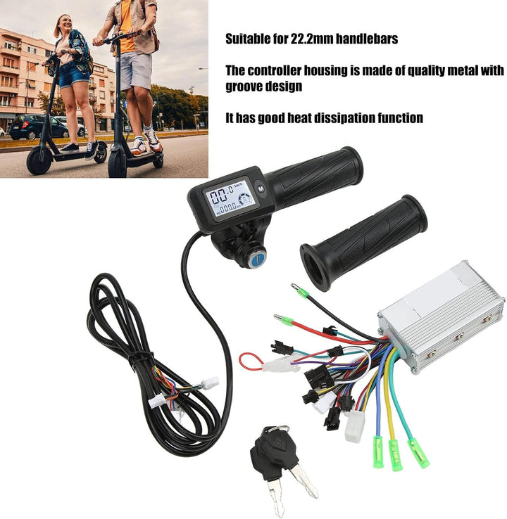 Alomejor Elektrisches Fahrrad Brushless Controller Kit 36V 48V 350W Scooter Motor Controller mit 805