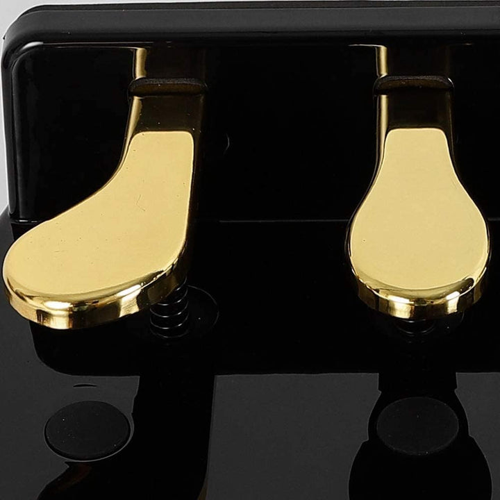 RANZIX Klavier Pedal Extender Bank für Kinder Höhenverstellbar mit 3 Pedale Kinder Klavier Lehren Hi