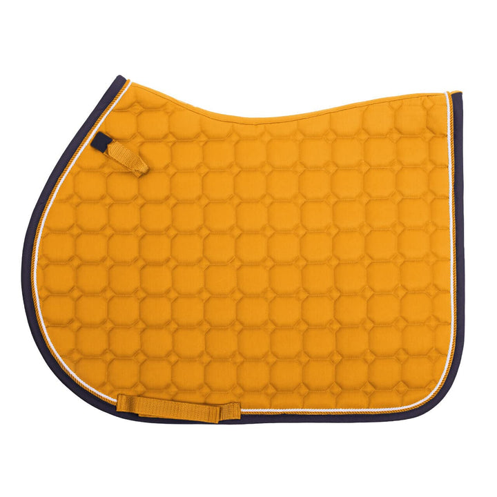 QHP Schabracke Florence Quadratsteppung Zierkordeln Sunflower (Pony VS), Pony VS