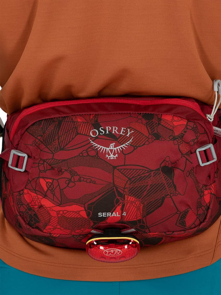 Osprey Seral 4 Multisport-Rucksack, unisex Claret Red, Claret Red