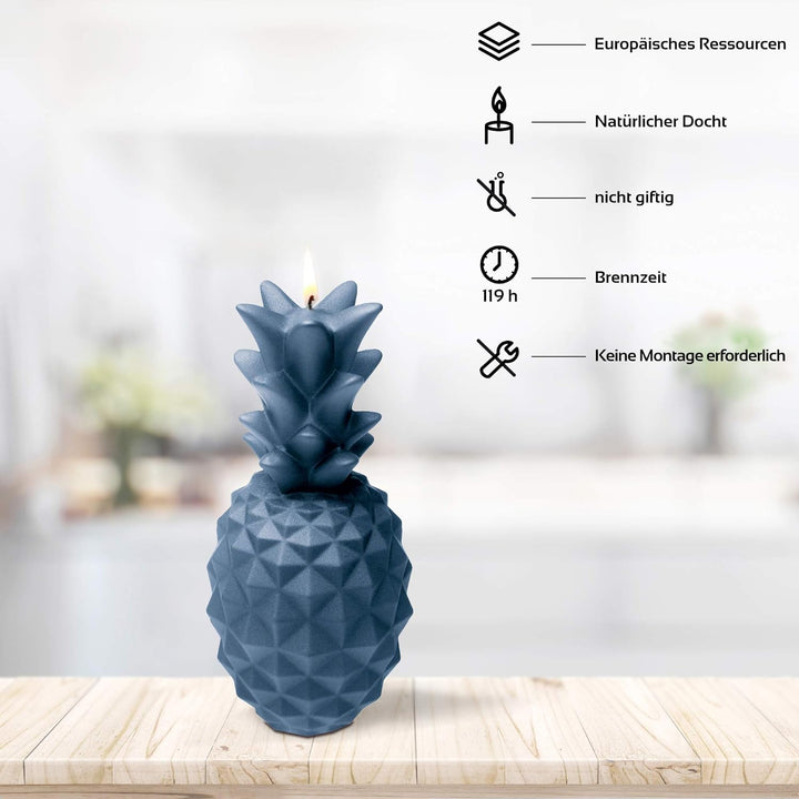 Candellana Handmade Pineapple Kerze Geschenk- Lustig - Dekorative Kerze - Home Décor - Geschenke für