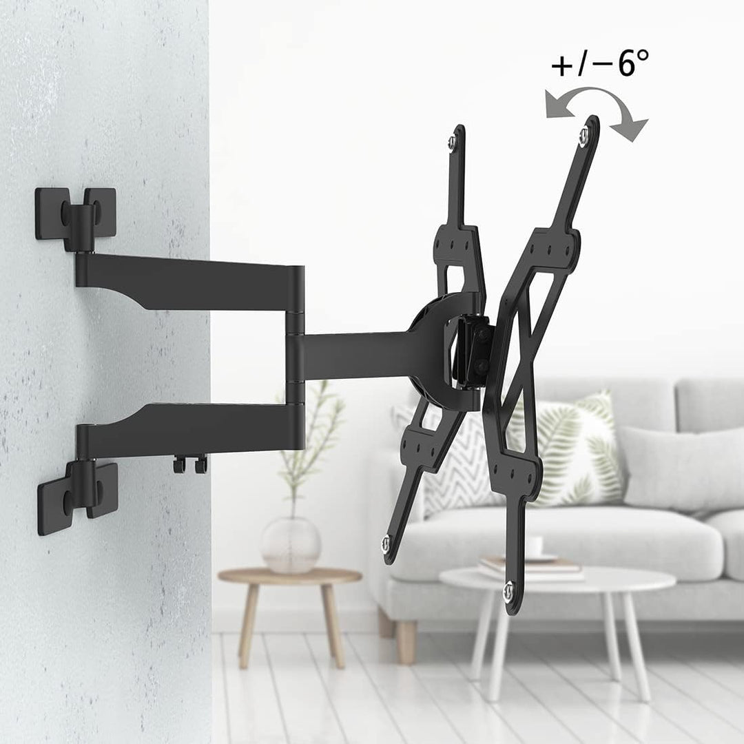Hama TV Wandhalterung Schwenkbar, Neigbar, Slim (32 - 65 Zoll TV Halterung für Fernseher bis zu 30 k