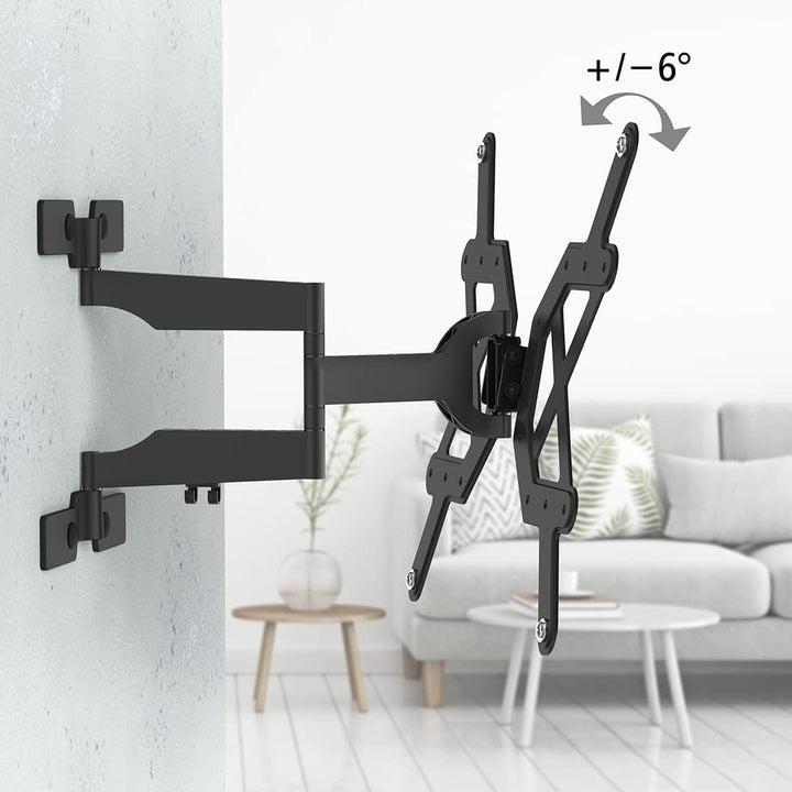 Hama TV Wandhalterung Schwenkbar, Neigbar, Slim (32 - 65 Zoll TV Halterung für Fernseher bis zu 30 k