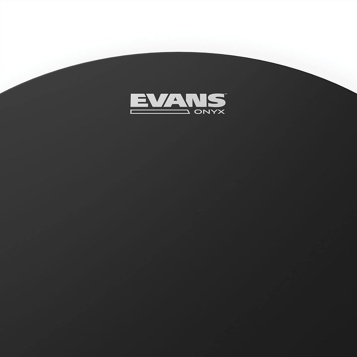 Evans B16ONX2 40,64cm (16 Zoll) Tomfell Onyx zweilagig 0,19mm, Schwarz 16 inch, 16 inch