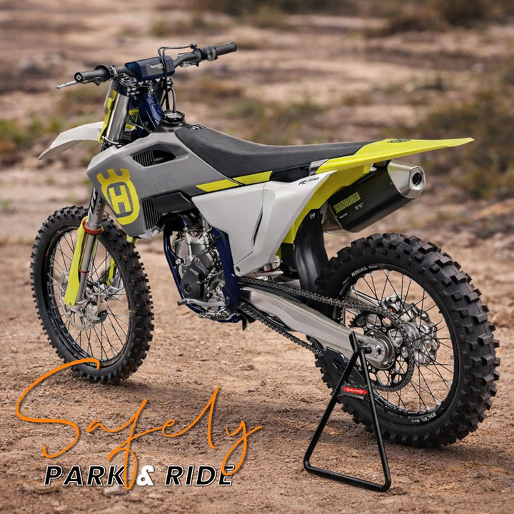 GRAND PITSTOP Motorcycle & Powersports Maintainence Stand Dirt Bike Triangle Stand Motorcycle Stand