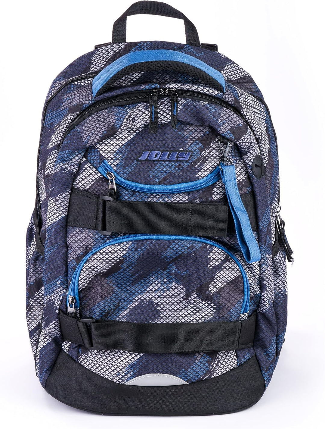 JOLLY Next Generation Rucksack, 8-teilig, verstellbare Schultergurte und Brustgurt, zwei grosse Fäch
