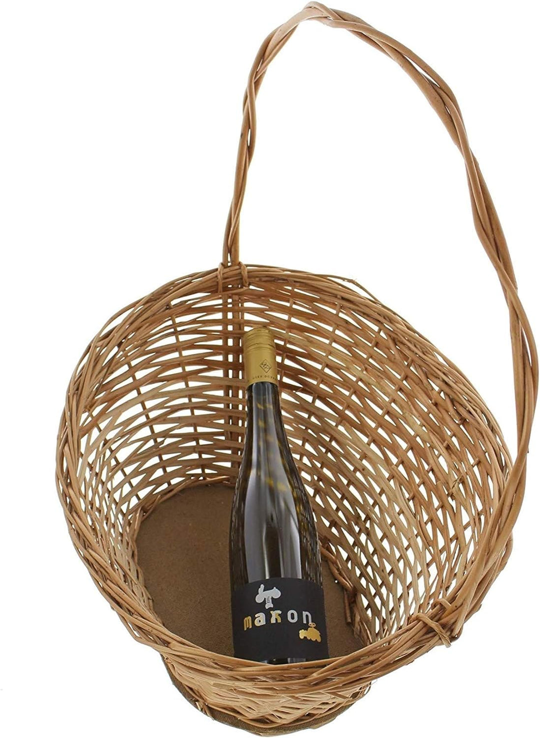 Präsentkorb "Natur" aus Weide in 3 Grössen, Geschenkkorb leer, Henkelkorb, Weidenkorb, Buffetkorb au