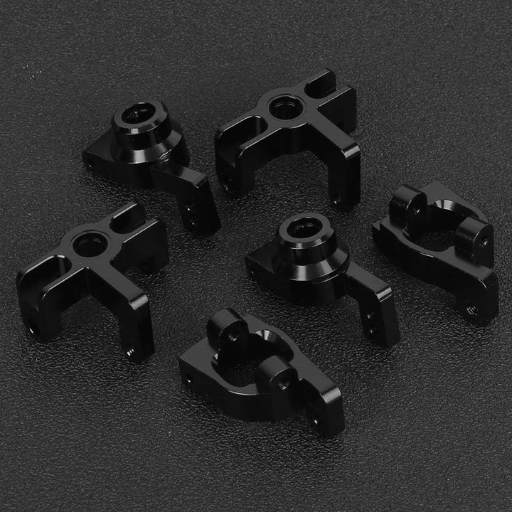 KIMISS Wltoys 144001 Aluminium Upgrades 144001 Teile Vorderradsitz Hinterradsitz C-förmiger Sitz, Pa