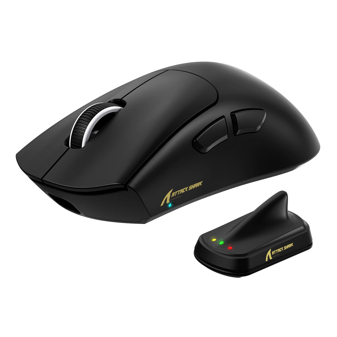 MAMBASNAKE x Attack Shark V8 Wireless Gaming Mouse, 59g Ultra-Lightweight, PAW3950MAX Sensor, Shark
